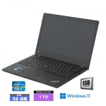 Lenovo t470 intel core i5 - 32 go ram - 1 to ssd - windows 11 -