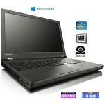 Lenovo t540p - core i5 4eme generation - webcam - windows 10 - ssd