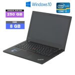 Lenovo thinkpad t470 sous windows 10 - webcam - ram 8 go - ssd 250 Lenovo thinkpad t470 sous windows 10 - webcam - ram 8 go - ssd 250