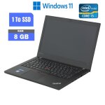 Lenovo thinkpad t470 sous windows 11 - webcam - ram 8 go - ssd 1 to