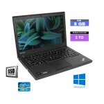 Lenovo x240 core i5 - sous windows 10 - webcam - ssd 2 to - ram 8 go