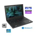 Lenovo x240 core i5 - sous windows 11 - webcam - ssd 2 to - ram 8 go
