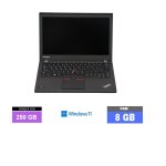 Lenovo x250 core i5 - sous windows 11 - webcam - ssd 250 go - ram 8