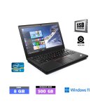 Lenovo x260 core i5 - sous windows 11 - webcam - ssd 500 go - ram 8