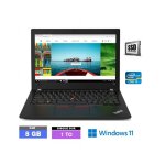 Lenovo x280 - grade b - core i5 - ram 8 go - ssd 1 to - windows 11