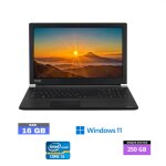 Toshiba satellite a50 - windows 11 - sdd 250 gb - core i3 - ram 16