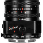 7artisan 50mm f / 1. 4 sony e tilt - shift
