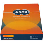 Adox color mission ra - 4 papier couleur rc 12. 7x17. 8cm 100 feuilles