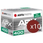 Agfa apx 400asa 36 poses - lot de 10