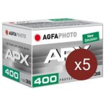 Agfa apx 400asa 36 poses - lot de 5