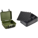 B&w outdoor case type 1000 cloisons amovibles vert