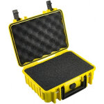 B&w outdoor case type 1000 mousse prdcoupe jaune