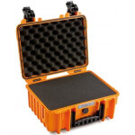 B&w outdoor case type 3000 mousse prdcoupe orange