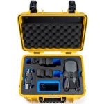 B&w outdoor case 4000 pour drone dji mavic 3 & fly more combo jaune