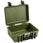 B&w outdoor case type 4000 mousse prdcoupe vert
