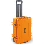 B&w outdoor case type 6700 cloisons amovibles avec trolley orange