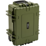 B&w outdoor case type 6700 cloisons amovibles avec trolley vert