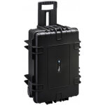 B&w outdoor case type 6700 mousse prdcoupe avec trolley noir