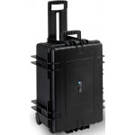B&w outdoor case type 6800 cloisons amovibles avec trolley marron