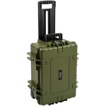 B&w outdoor case type 6800 mousse pr�d�coup�e avec trolley vert