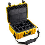 B&w valise + sac photo type 5000 jaune