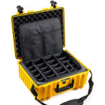 B&w valise + sac photo type 6000 jaune