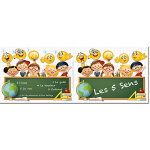 Besoin chemise scolaire 5 sens 18x24 / 18x27 / 20x30 (x100)