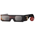 Bresser lunette pour eclipse solaire design b - lot de 10