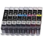 Canon encre multipack cli - 42 bk / gy / lgy / c / m / y / pc / pn