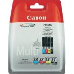 Canon encre multipack cli - 551 c / m / y / bk Canon encre multipack cli - 551 c / m / y / bk