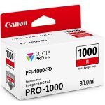 Canon encre pfi - 1000r rouge