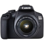 Canon eos 2000d + ef - s 18 - 55 is ii