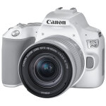 Canon eos 250d + 18 - 55 is stm blanc