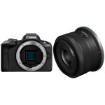 Canon eos r50 + canon rf - s 18 - 45mm f / 4. 5 - 6. 3 is stm