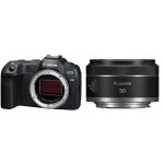 Canon eos r8 + canon rf 50mm f / 1. 8 stm