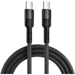 Caruba cble usb - c 60w 1m noir