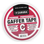 Caruba gaffer 50 mtres x 5cm blanc