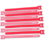 Caruba sangles de fixations rouge (x10)