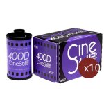 Cinestill dynamic 400 asa 135 36 poses - lot de 10