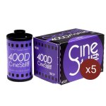 Cinestill dynamic 400 asa 135 36 poses - lot de 5