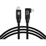 Cobratether cordon coud usb - c / usb - c 90 5m noir