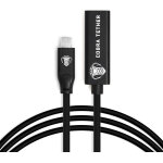 Cobratether rallonge usb - c / usb - c femelle 5m noir Cobratether rallonge usb - c / usb - c femelle 5m noir