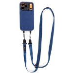 Moment crossbody courroie ajustable pour smartphone bleu indigo