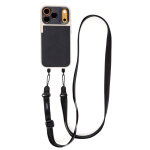 Moment crossbody courroie ajustable pour smartphone noir