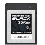 Delkin devices carte cfexpress 325gb black type b