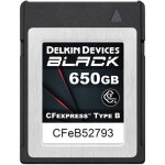 Delkin devices carte cfexpress 650gb black type b