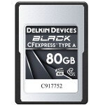 Delkin devices carte cfexpress 80gb black type a