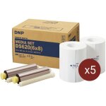 Dnp kit impression ds620 10x15cm - 15x20cm - lot de 5