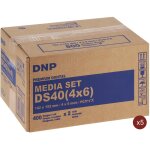 Dnp papier thermique pour ds 40 - 10 x 15cm 800 photos - lot de 5