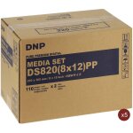 Dnp papier thermique pr ds 820 - 20 x 30cm 220 photos - lot de 5
